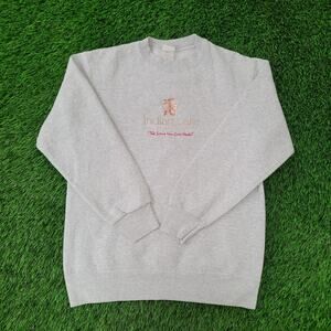 Vintage Indian-Lake Ohio Sweatshirt Women Medium 21x25 Baggy